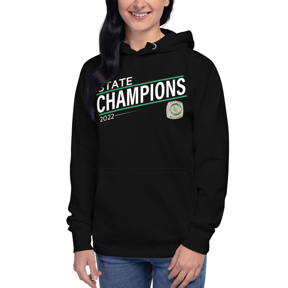Lumen Christ Catholic High School Champions Unisex Hoodie