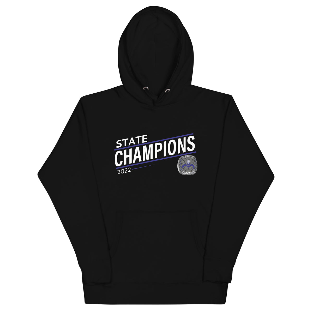 Moanalua High School 2022 State Championship Ring Unisex Hoodie