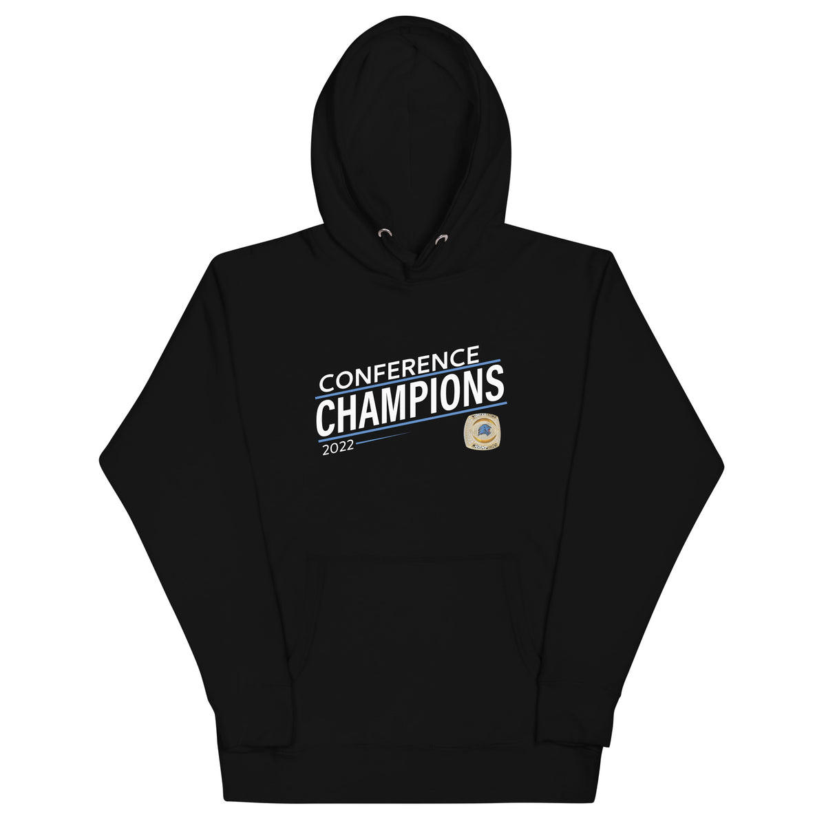 Prince Williams Monarchs 2022 Conference Championship Ring Unisex Hoodie