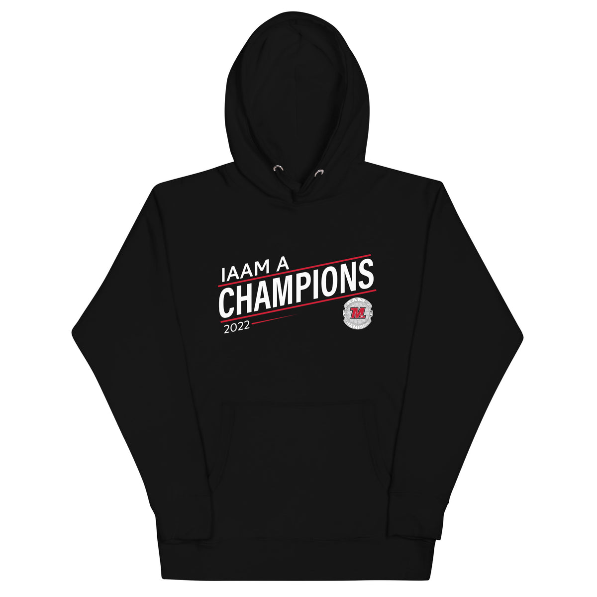 Mercy High School 2022 IAAM A Championship Ring Unisex Hoodie