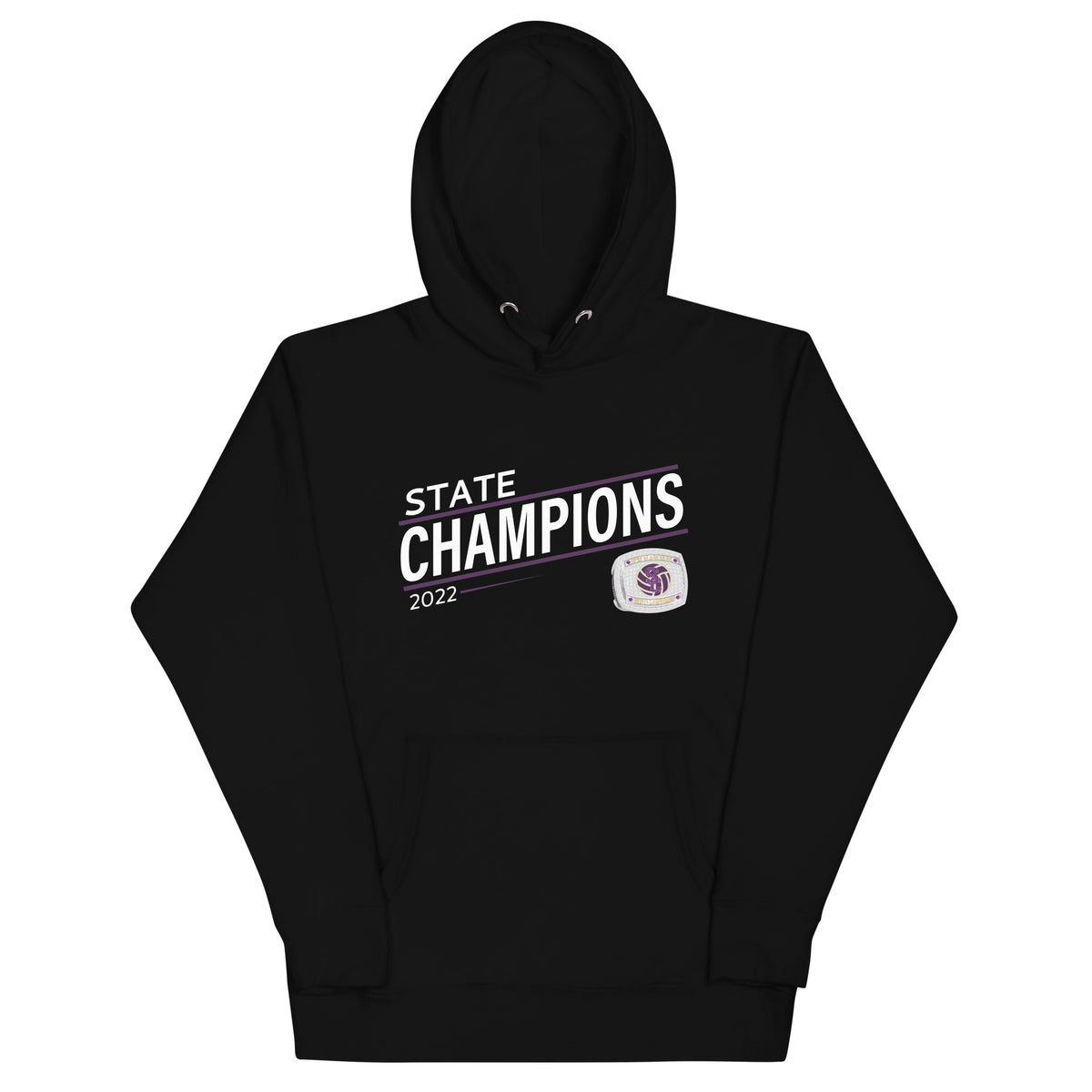 Julesburg Senior High School 2022 State Championship Ring Unisex Hoodie