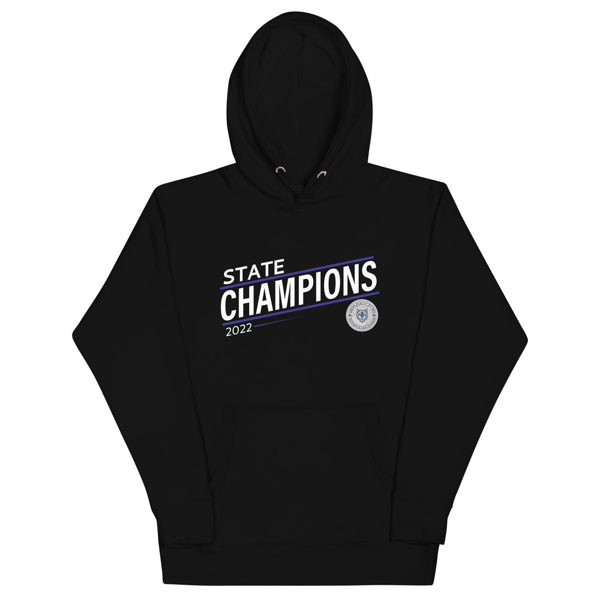 Liberty Creek High School Cheer 2022 State Championship Ring Unisex Hoodie