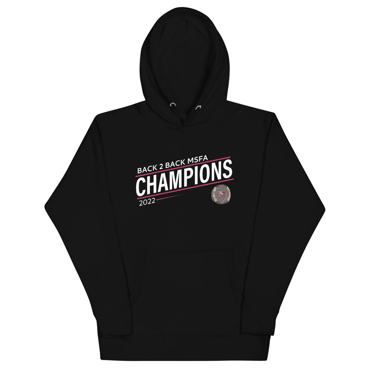 Saint Xavier University 2022 MSFA Championship Ring Unisex Hoodie