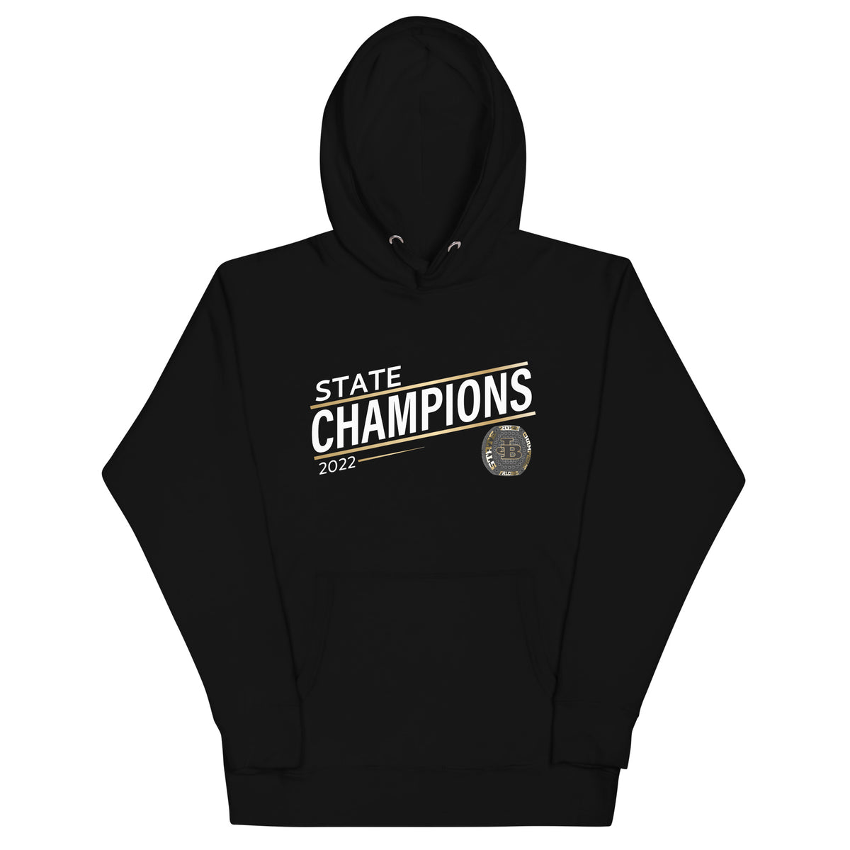 Joel Barlow High School 2022 State Championship Ring Unisex Hoodie