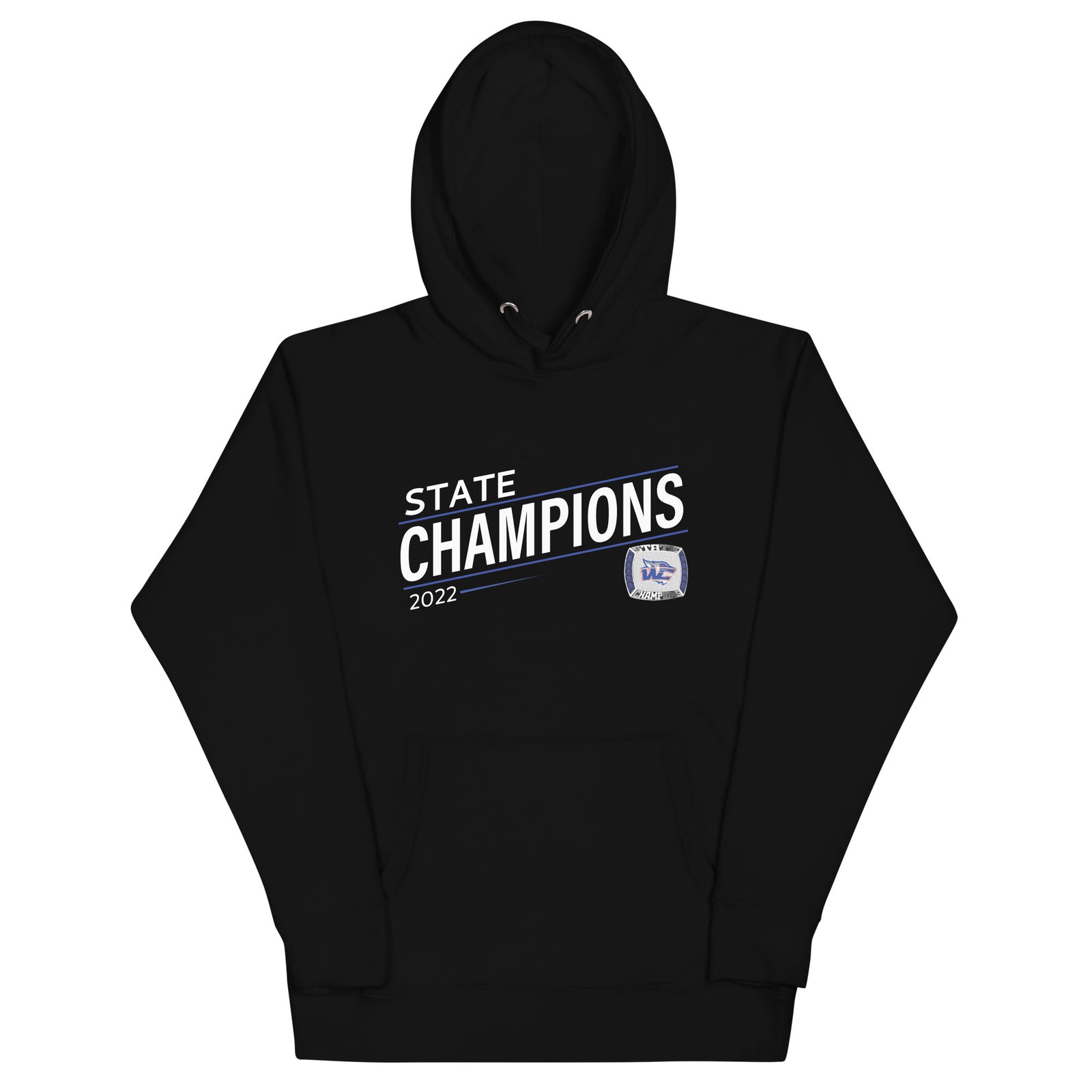 Water Canyon High School 2022 State Championship Ring Unisex Hoodie