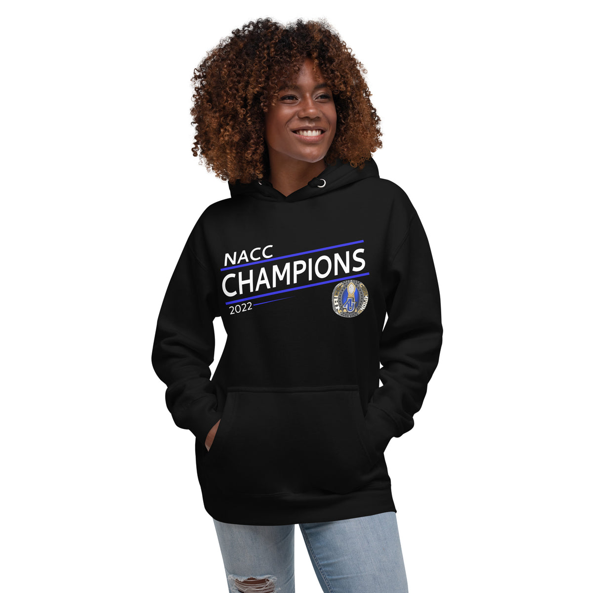 Aurora University 2022 State Championship Ring Unisex Hoodie