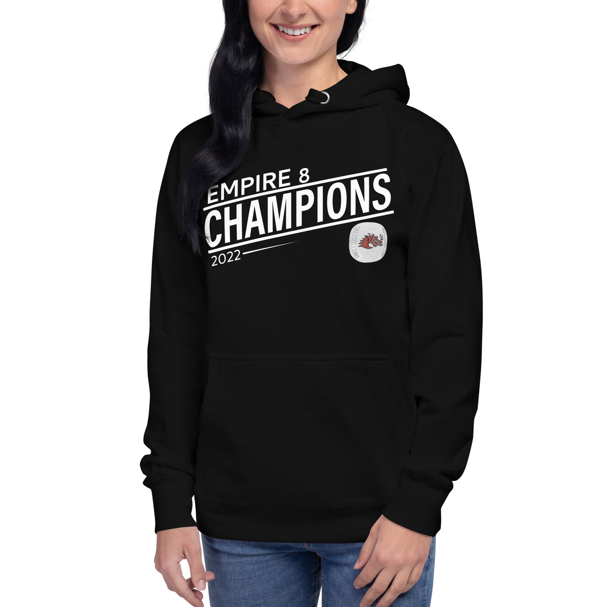 State University of New York at Cortland 2022 State Championship Ring Unisex Hoodie