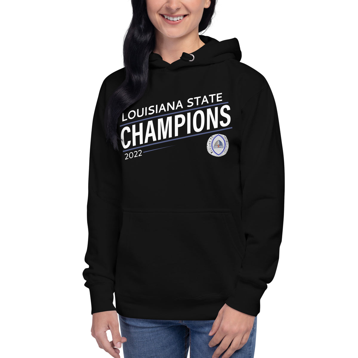 Customer Care 2022 State Championship Ring Unisex Hoodie