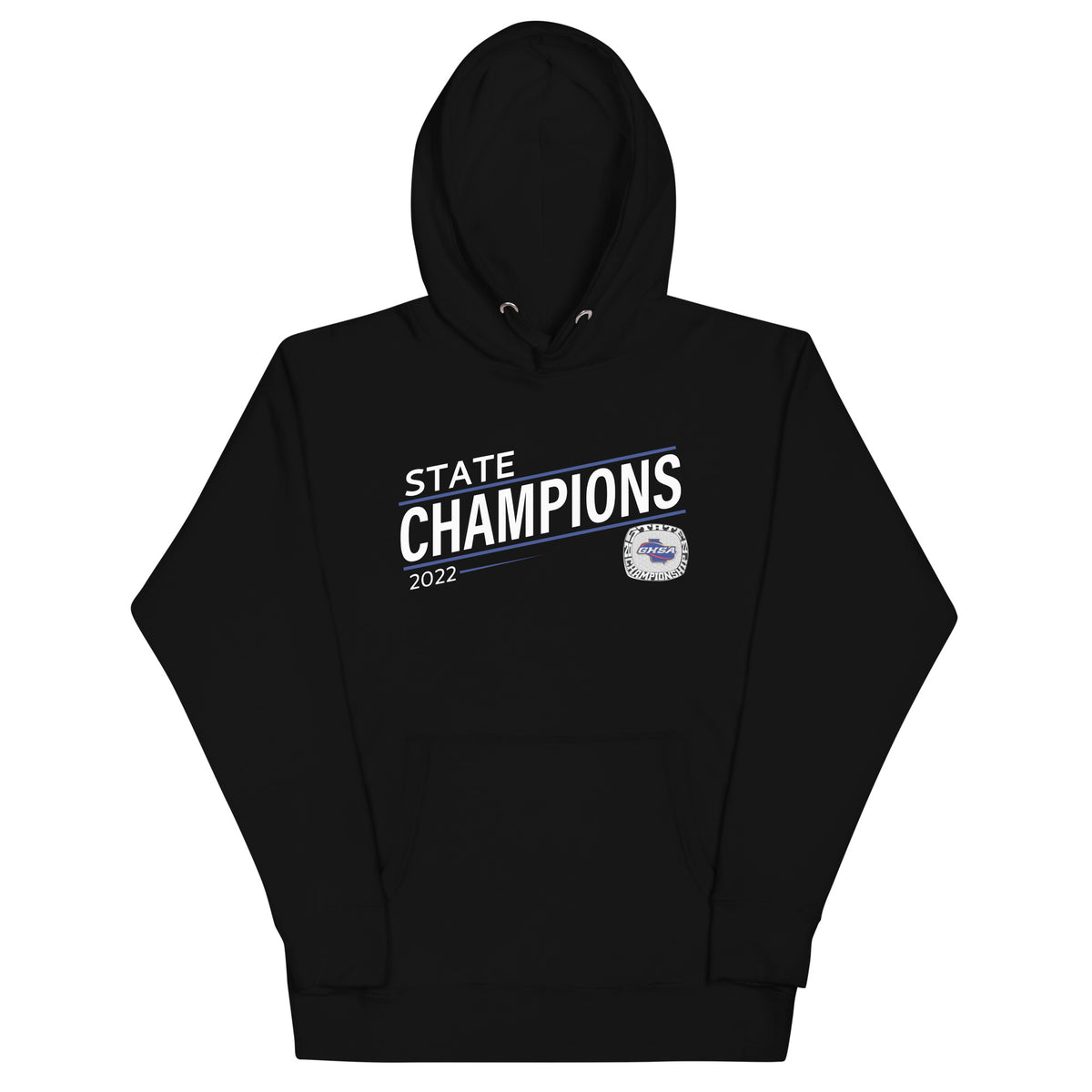 Northeast Georgia Football Officials Association 2022 State Championship Ring Unisex Hoodie