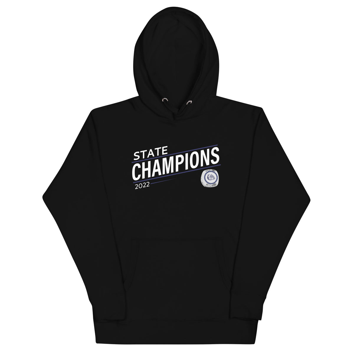 Lawrence High School Field Hockey 2022 State Championship Ring Unisex Hoodie
