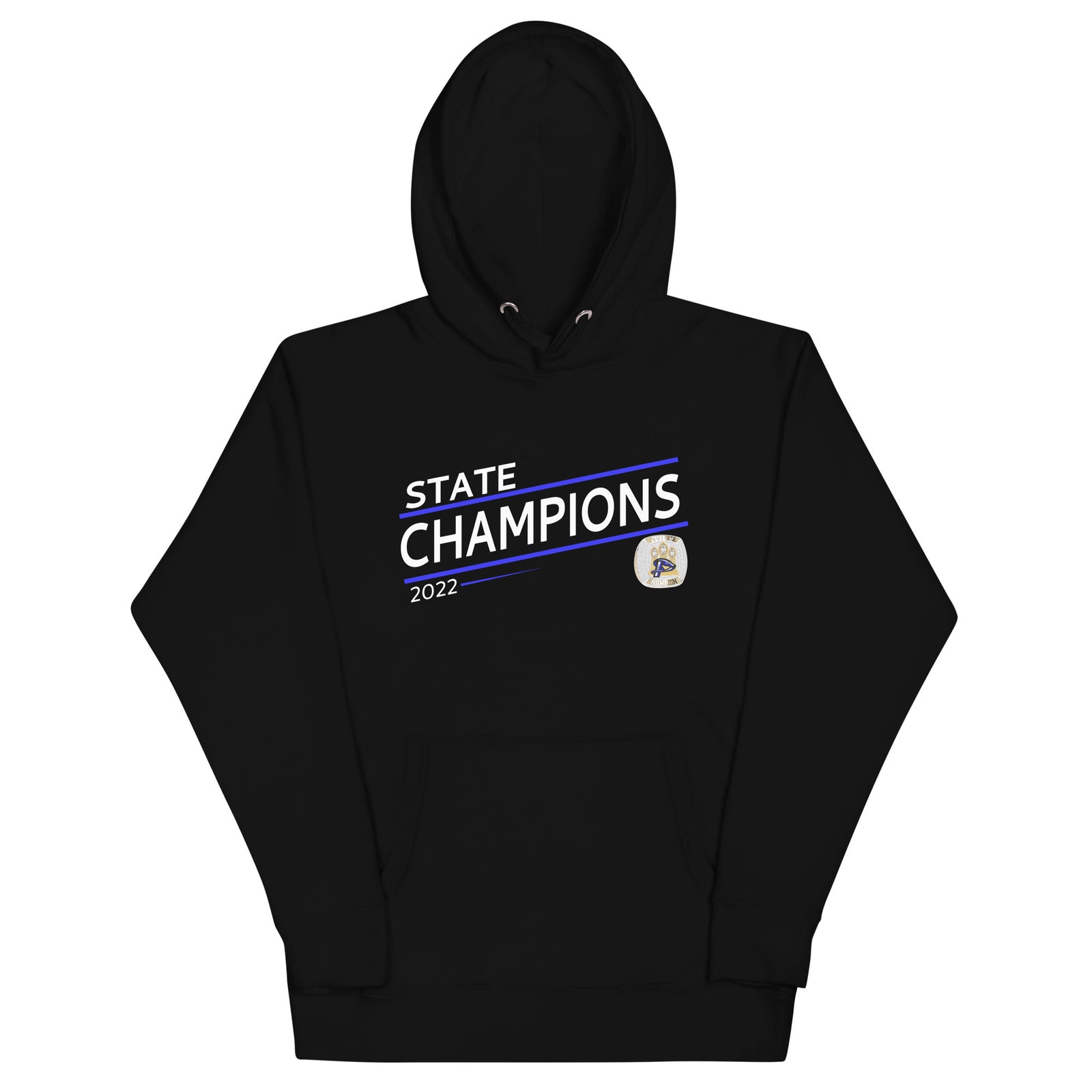 Pelham High School 2022 State Championship Ring Unisex Hoodie