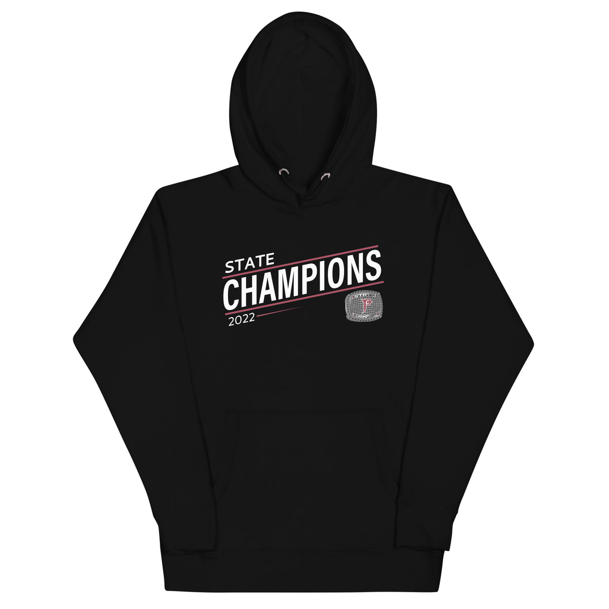 Prescott High School Golf 2022 State Championship Ring Unisex Hoodie