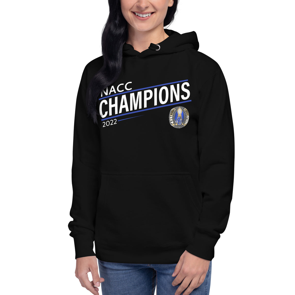 Aurora University 2022 State Championship Ring Unisex Hoodie