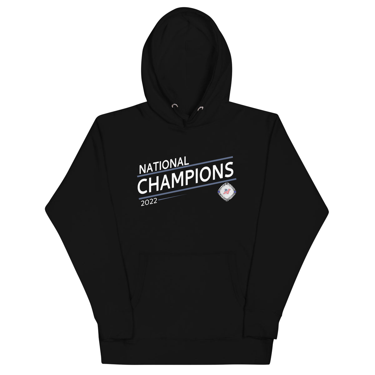 Northern High School Band Blue 2022 State Championship Ring Unisex Hoodie