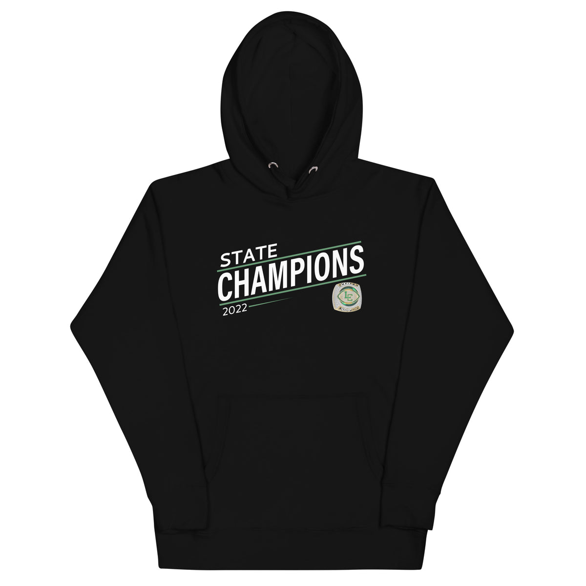 Lumen Christi Catholic School (High School) 2022 State Championship Ring Unisex Hoodie