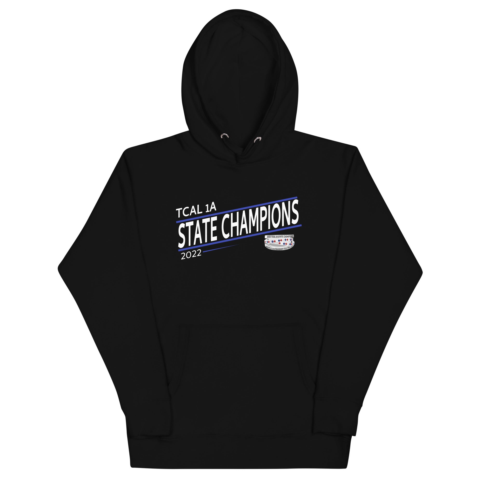 Annapolis Christian Academy Volleyball 2022 State Championship Ring Unisex Hoodie