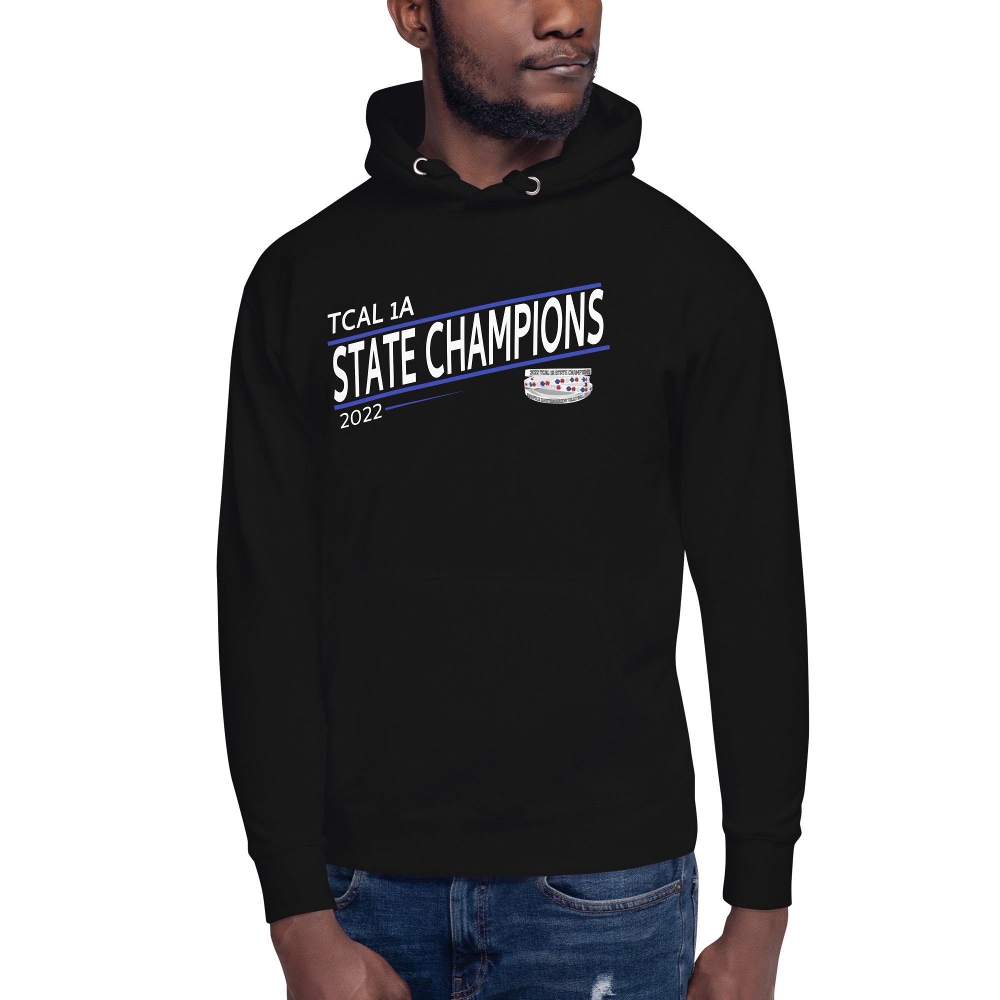 Annapolis Christian Academy Volleyball 2022 State Championship Ring Unisex Hoodie