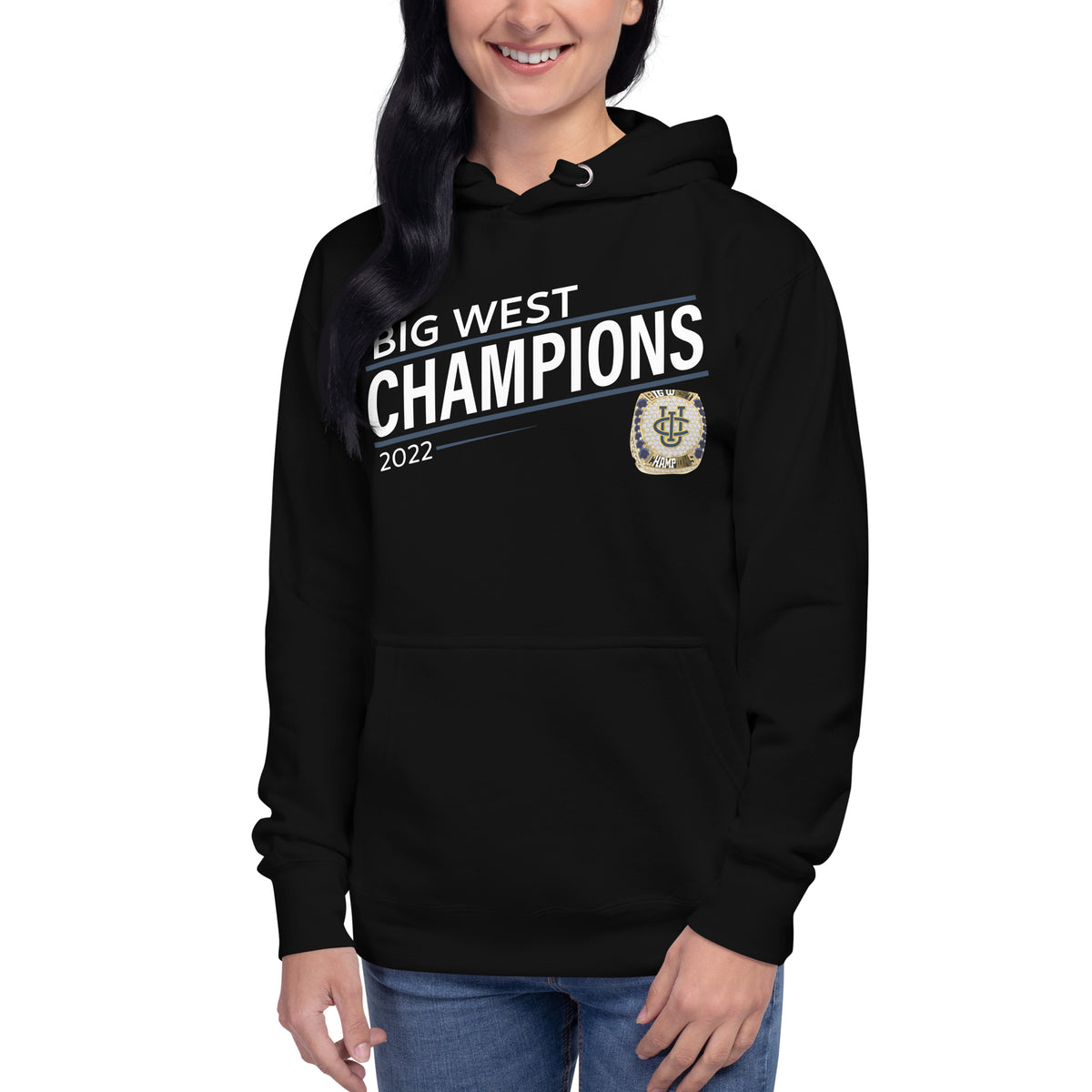 University of California at Irvine Soccer 2010 State Championship Ring Unisex Hoodie