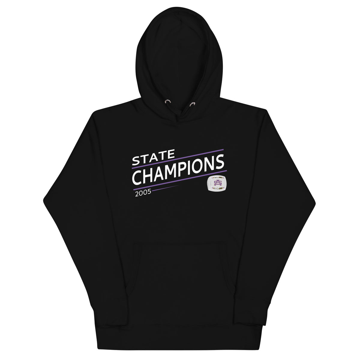 St. Augustine High School Track &amp; Field 2005 State Championship Ring Unisex Hoodie