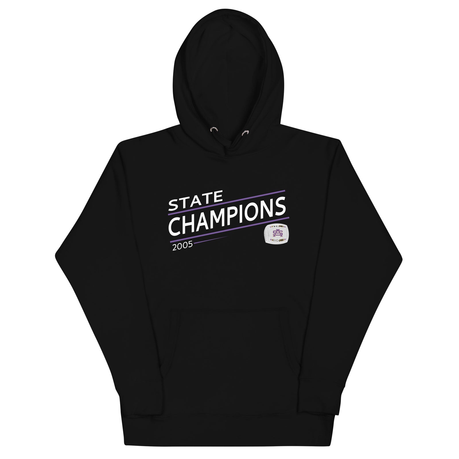 St. Augustine High School Track & Field 2005 State Championship Ring Unisex Hoodie