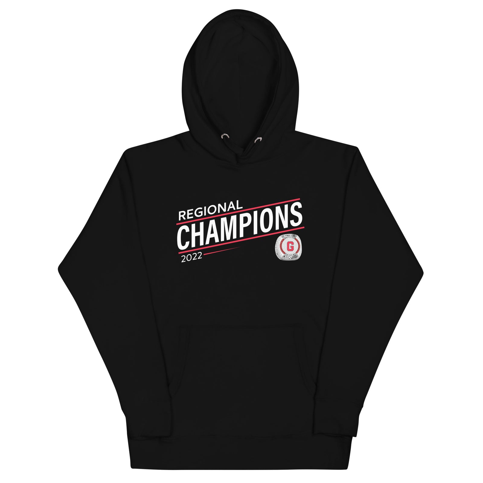 Groton Central High School Football 2022 State Championship Ring Unisex Hoodie