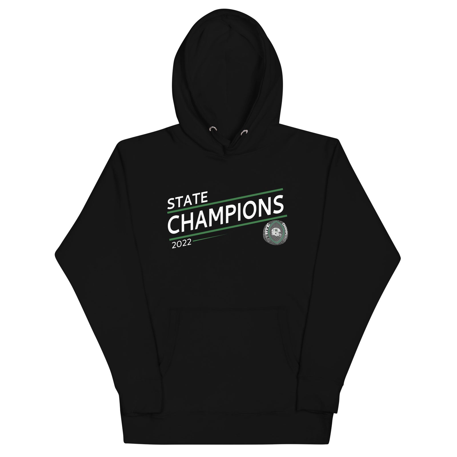 Estacada High School Football 2022 State Championship Ring Unisex Hoodie