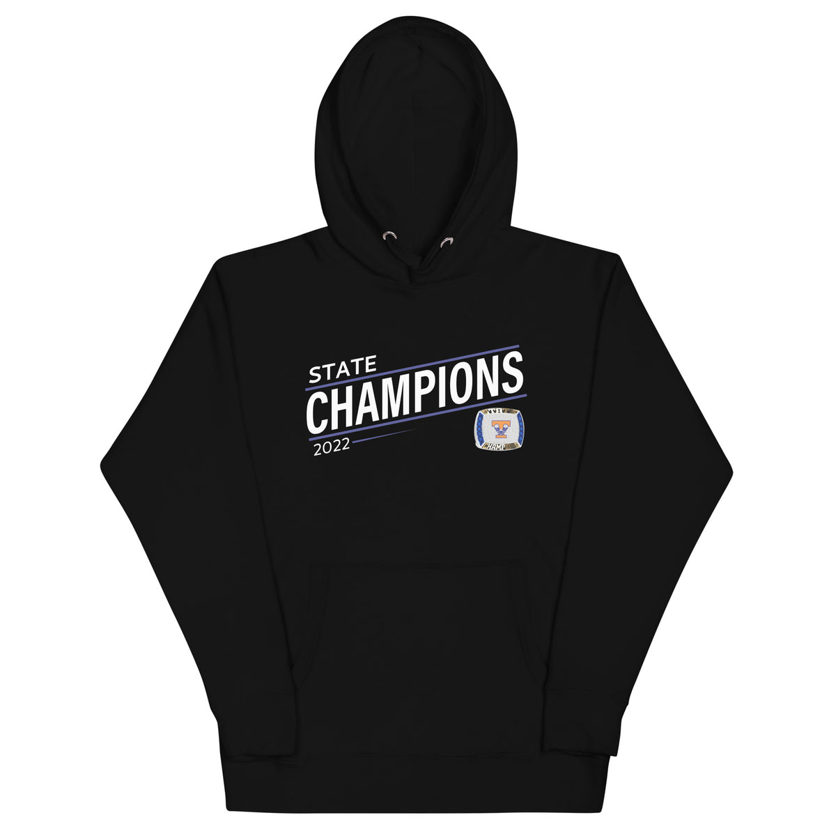 Timpview Volleyball 2022 State Championship Ring Unisex Hoodie