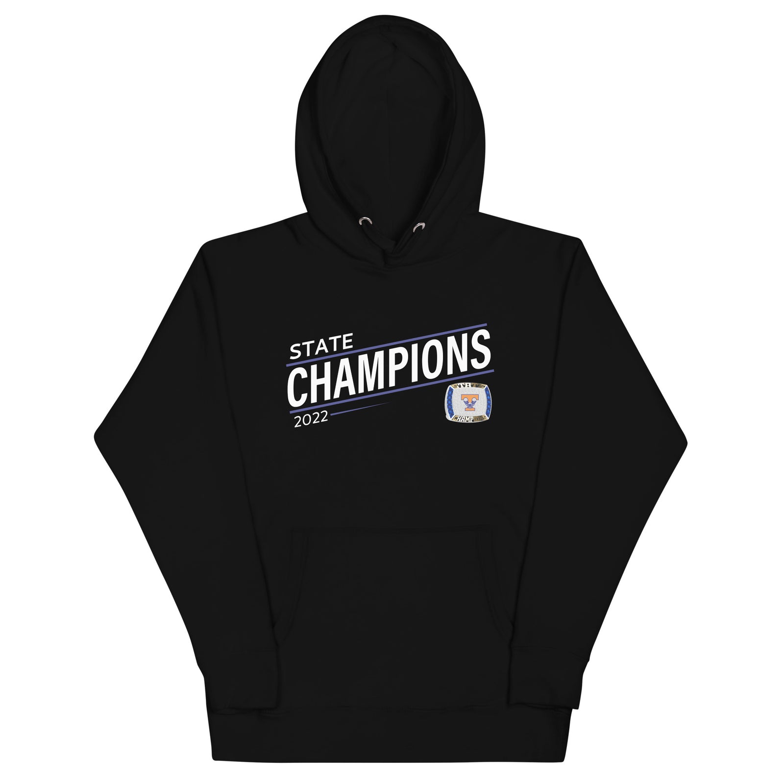 Timpview Volleyball 2022 State Championship Ring Unisex Hoodie