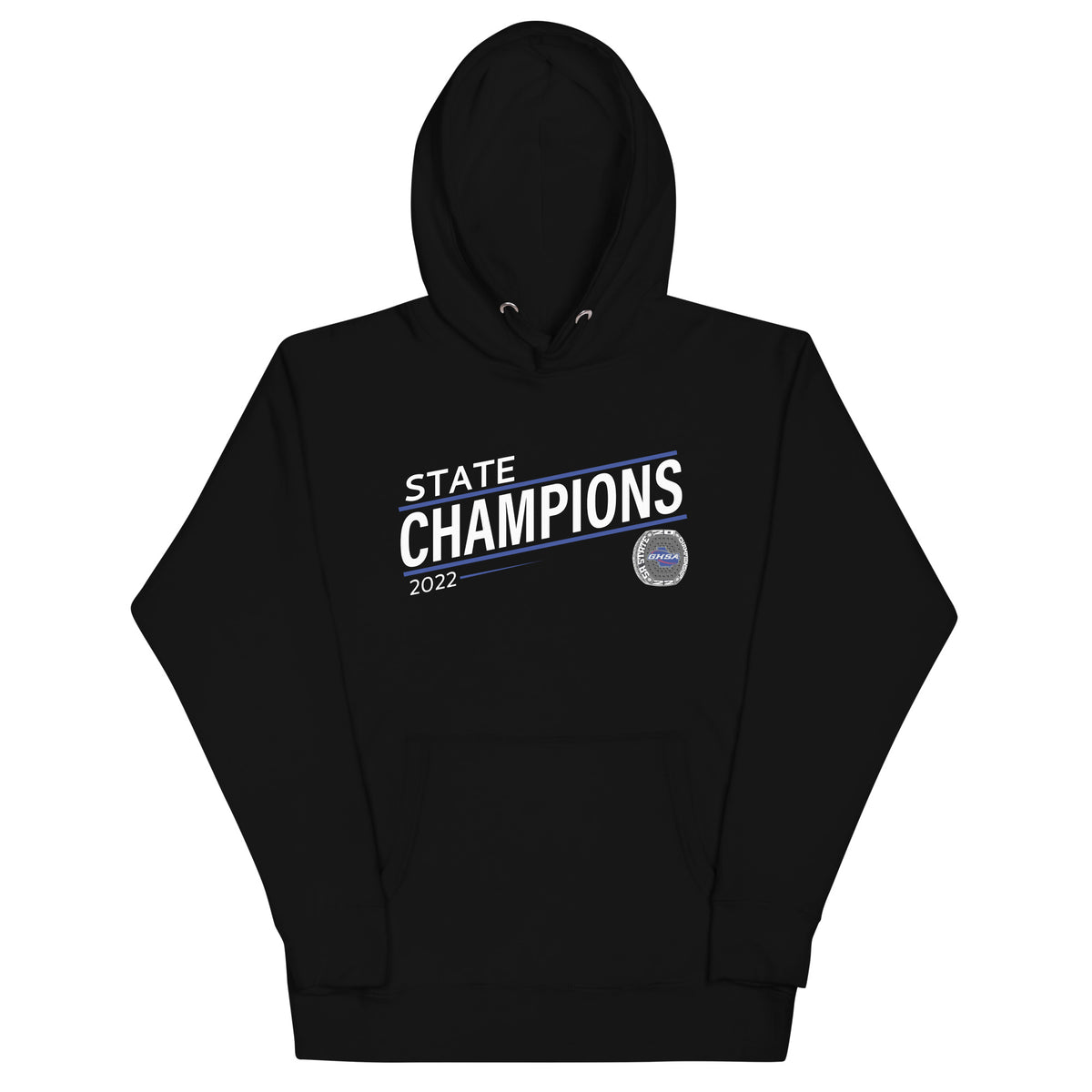 GHSA Cameron Mason Officiating Crew 2022 State Championship Ring Unisex Hoodie