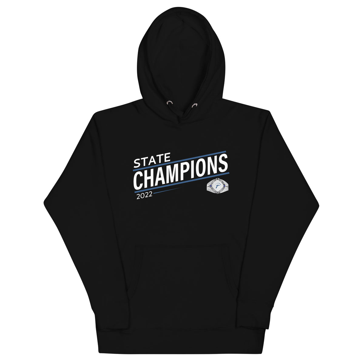 Denver Christian High School Cheer 2022 State Championship Ring Unisex Hoodie