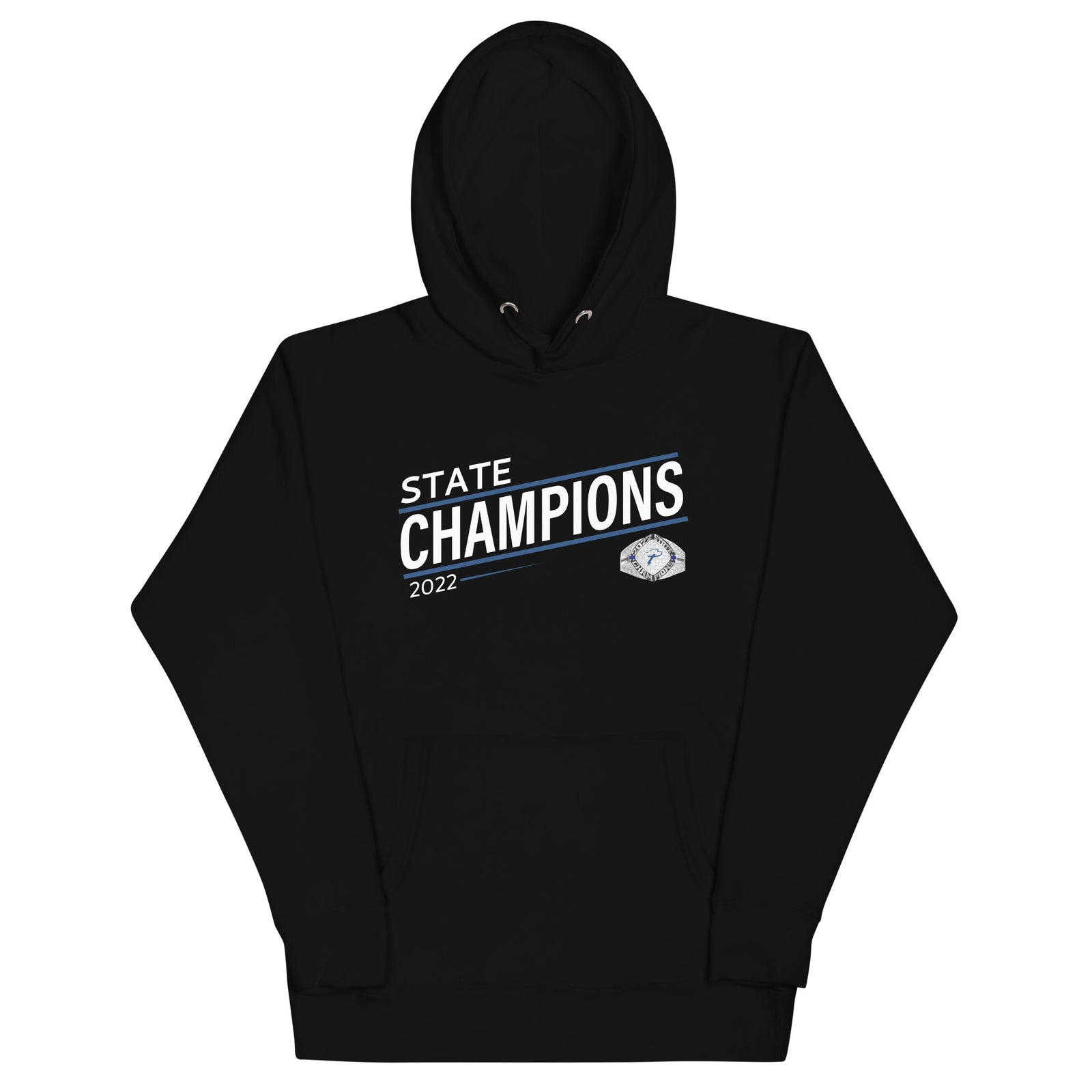 Denver Christian High School Cheer 2022 State Championship Ring Unisex Hoodie