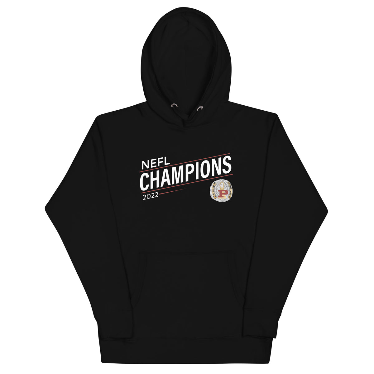 St. Paul Pioneers Football 2022 State Championship Ring Unisex Hoodie