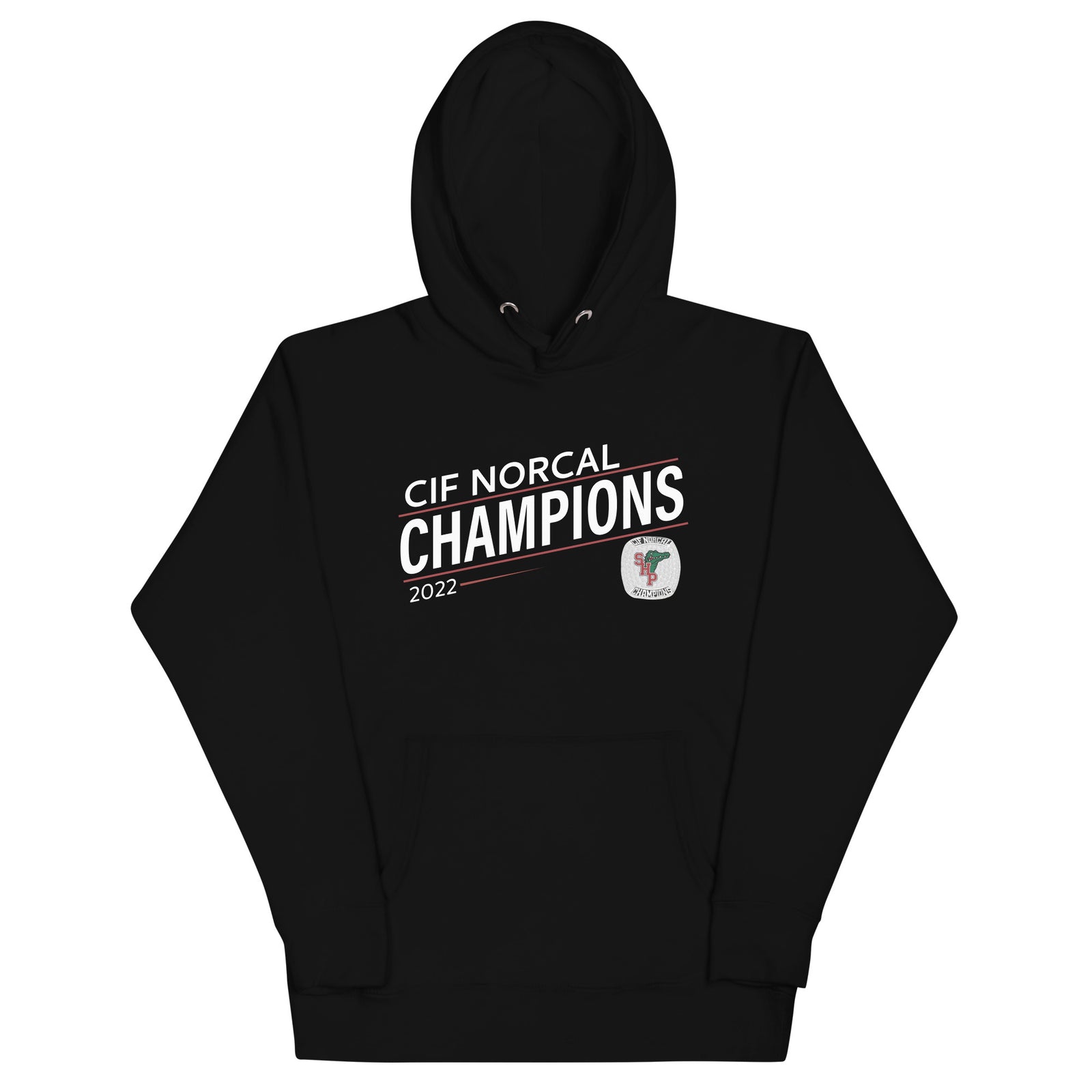 Sacred Heart Prep Water Polo 2022 State Championship Ring Unisex Hoodie