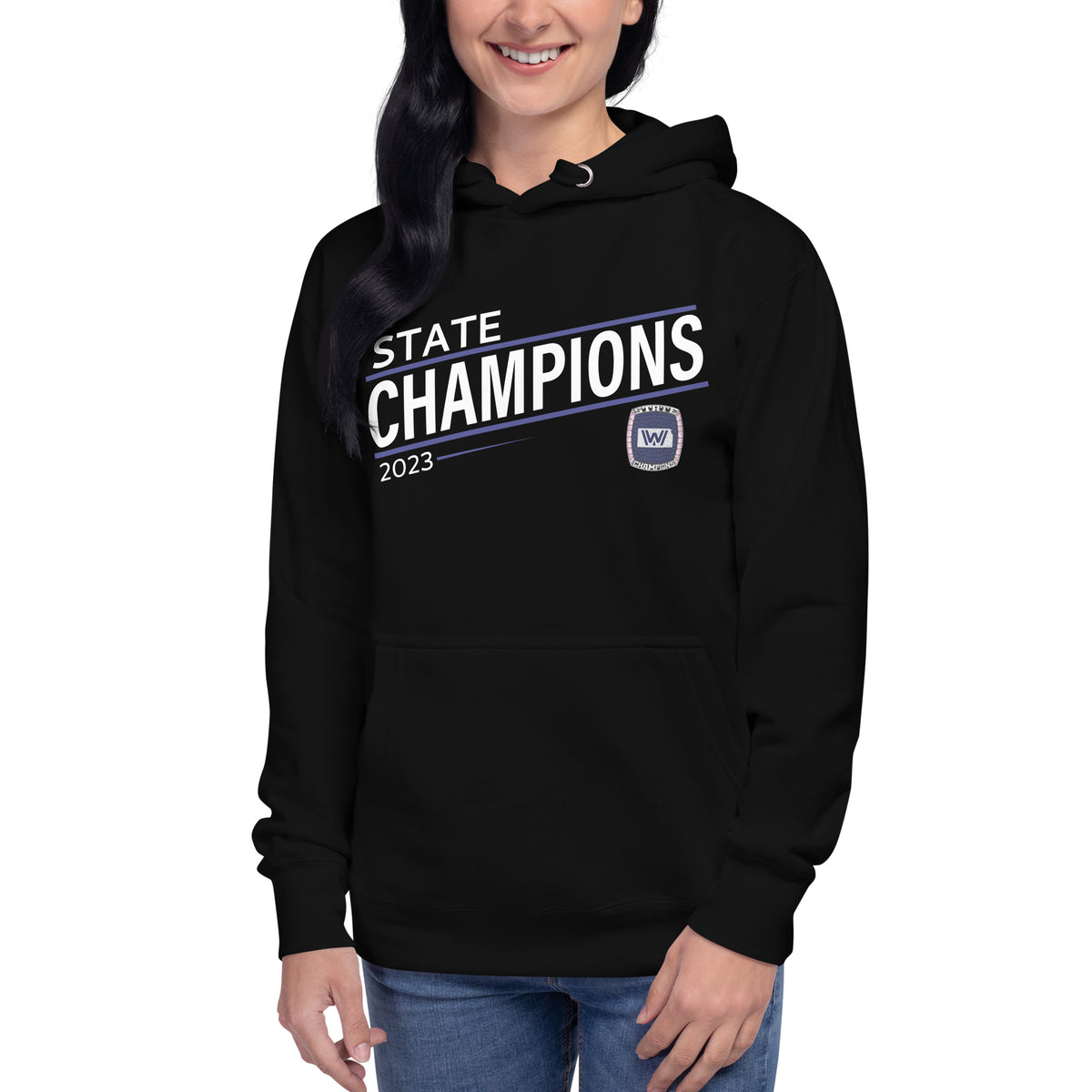 Washburn Rural High School Wrestling 2023 Unisex Hoodie