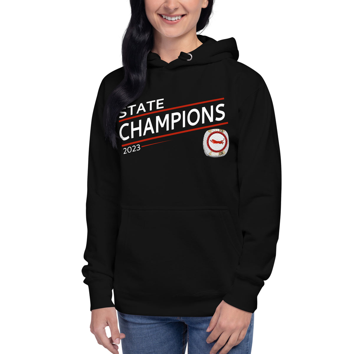 Magnolia High School Swimming &amp; Diving 2023 Women's Ring Unisex Hoodie