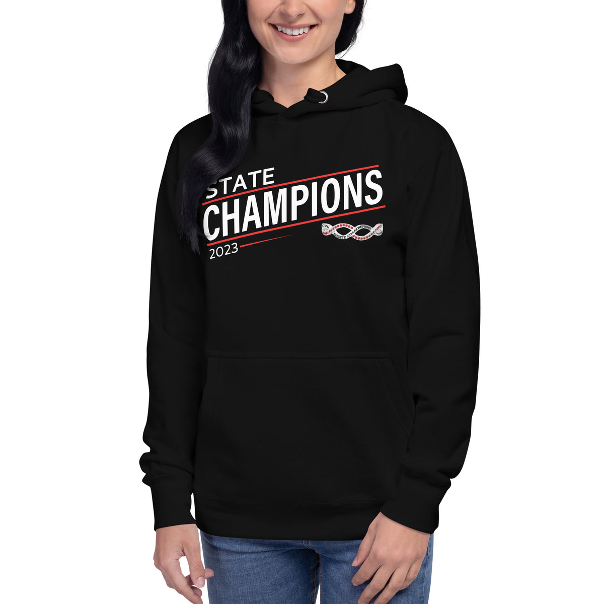 Champlain Valley Union High School Basketball -Women's 2023 Unisex Hoodie