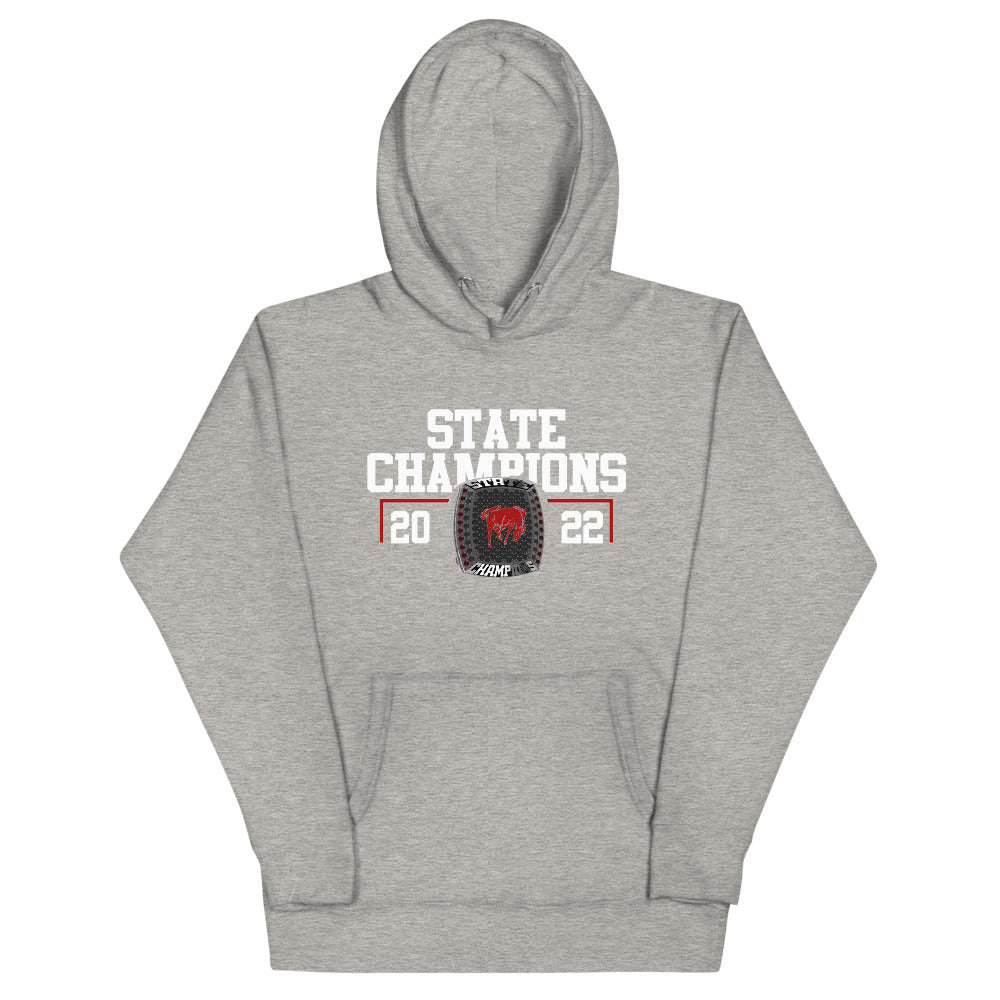 Lisbon Broncos State Champion Unisex Hoodie