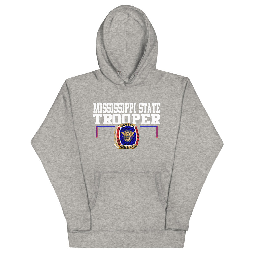 Mississippi State Trooper Gold Ring Unisex Hoodie