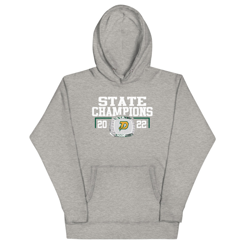 H H Dow High School Hockey State Champions Unisex Hoodie