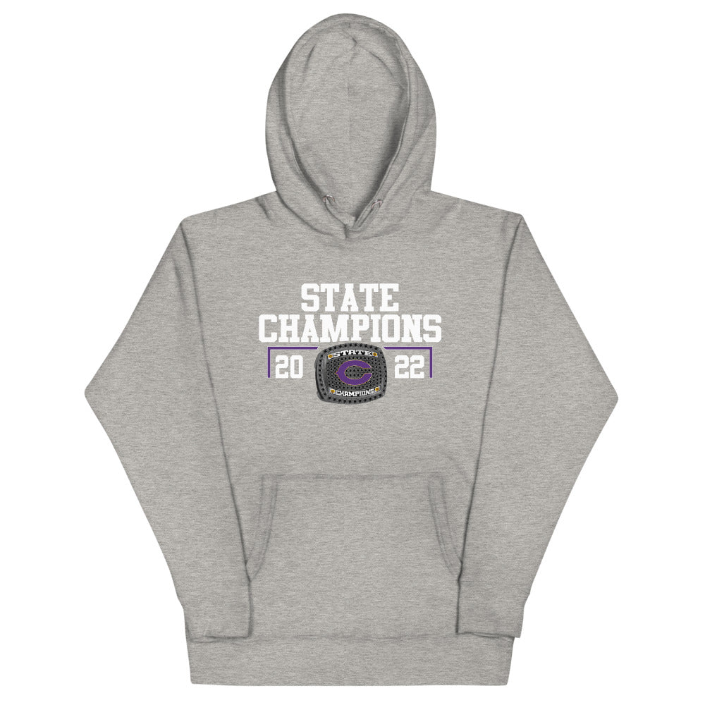 Chickasha High School 2022 State Championship Ring Unisex Hoodie