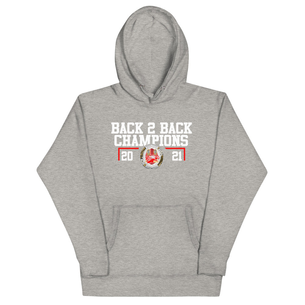 Smoking for Jesus Ministry Christian School B2B 2021 Championship Ring Unisex Hoodie