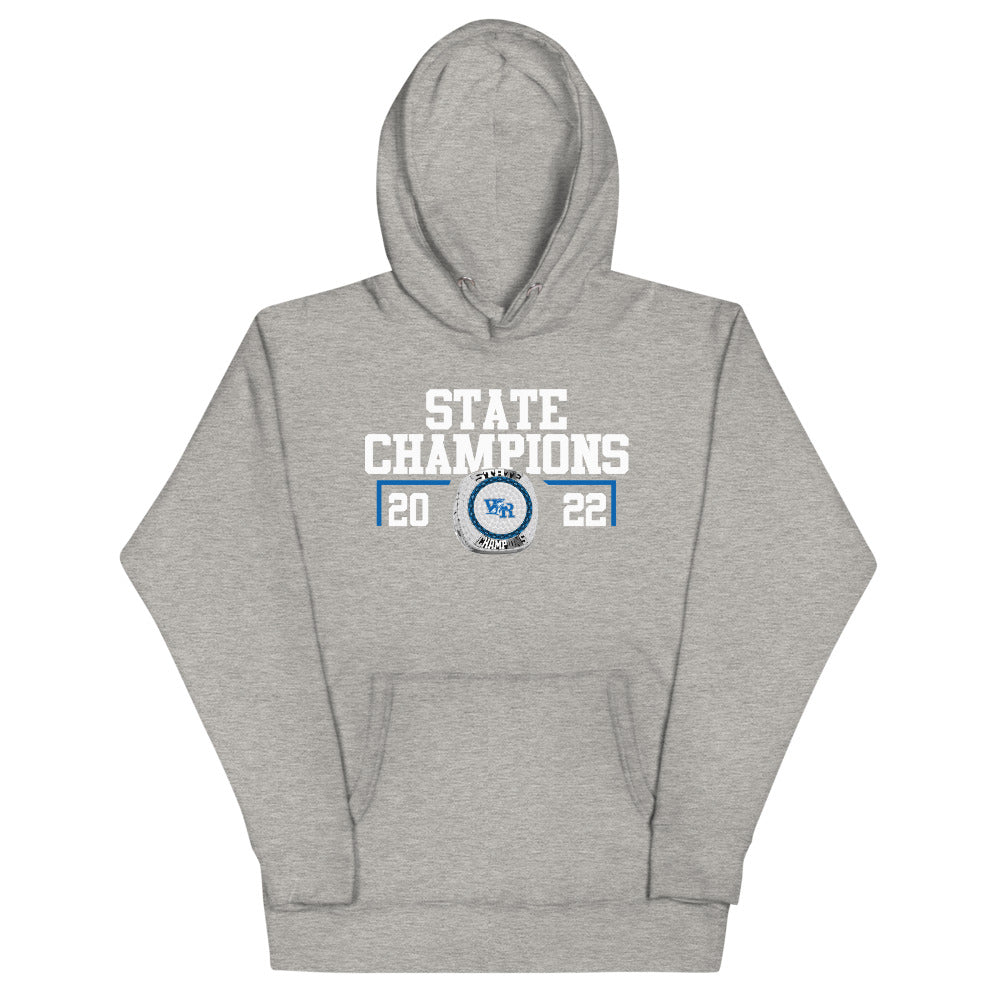 Washburn Rural High School 2022 State Championship Ring Unisex Hoodie