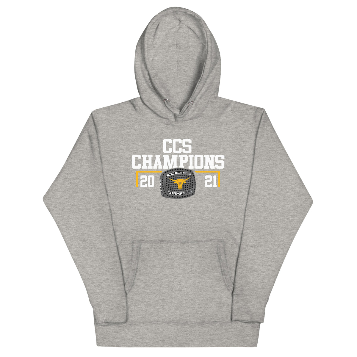 Leigh High School 2021 Baseball CCS Championship Ring Unisex Hoodie