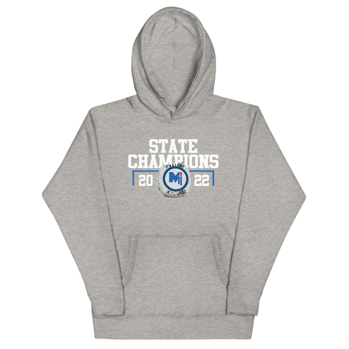 Bishop Miege High School 2022 State Championship Ring Unisex Hoodie
