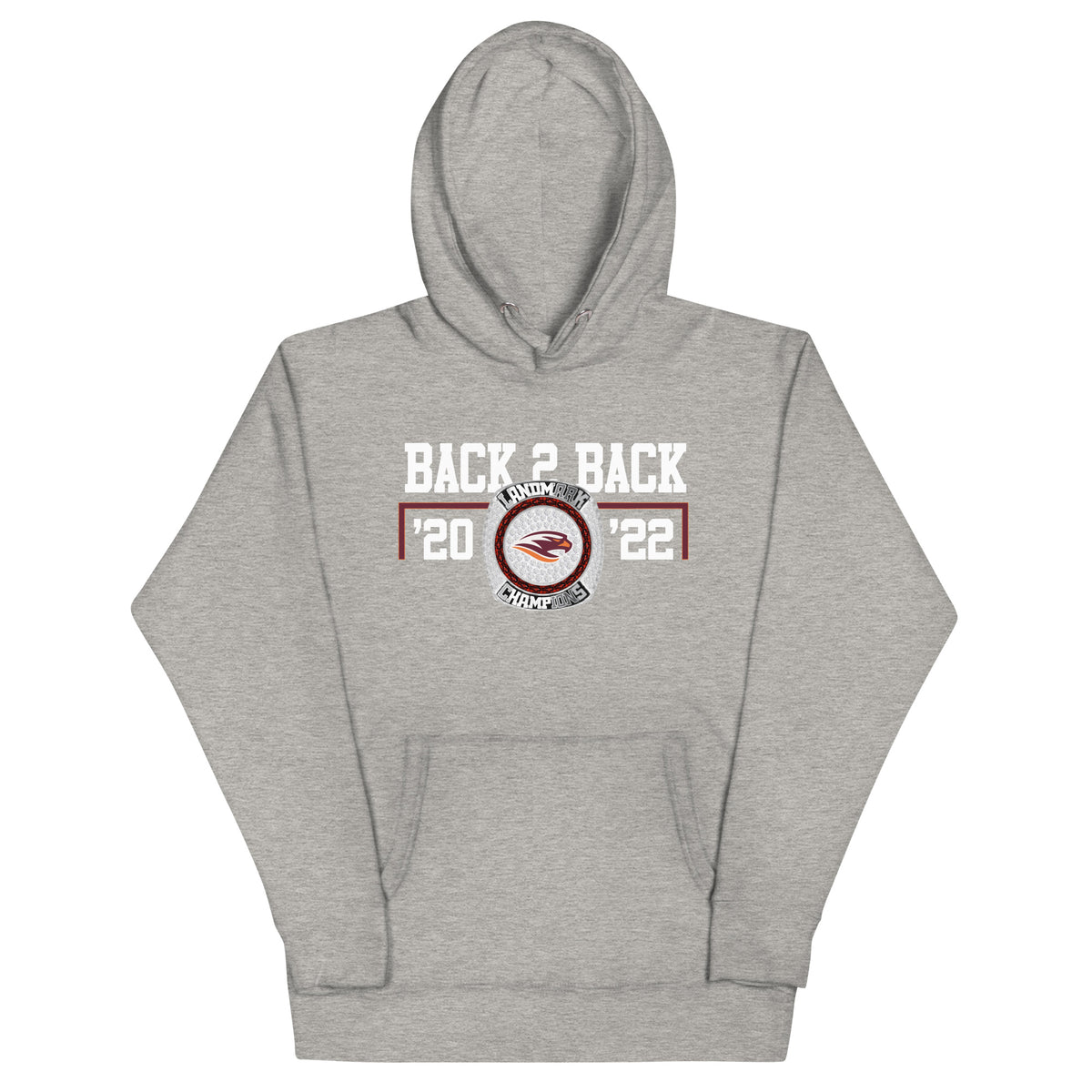 Susquehanna University ’20 &amp; ’22 Back 2 Back Championship Ring Unisex Hoodie
