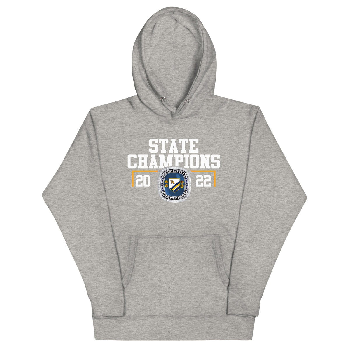 Tuscaloosa Academy Women’s Soccer 2022 State Championship Ring Unisex Hoodie