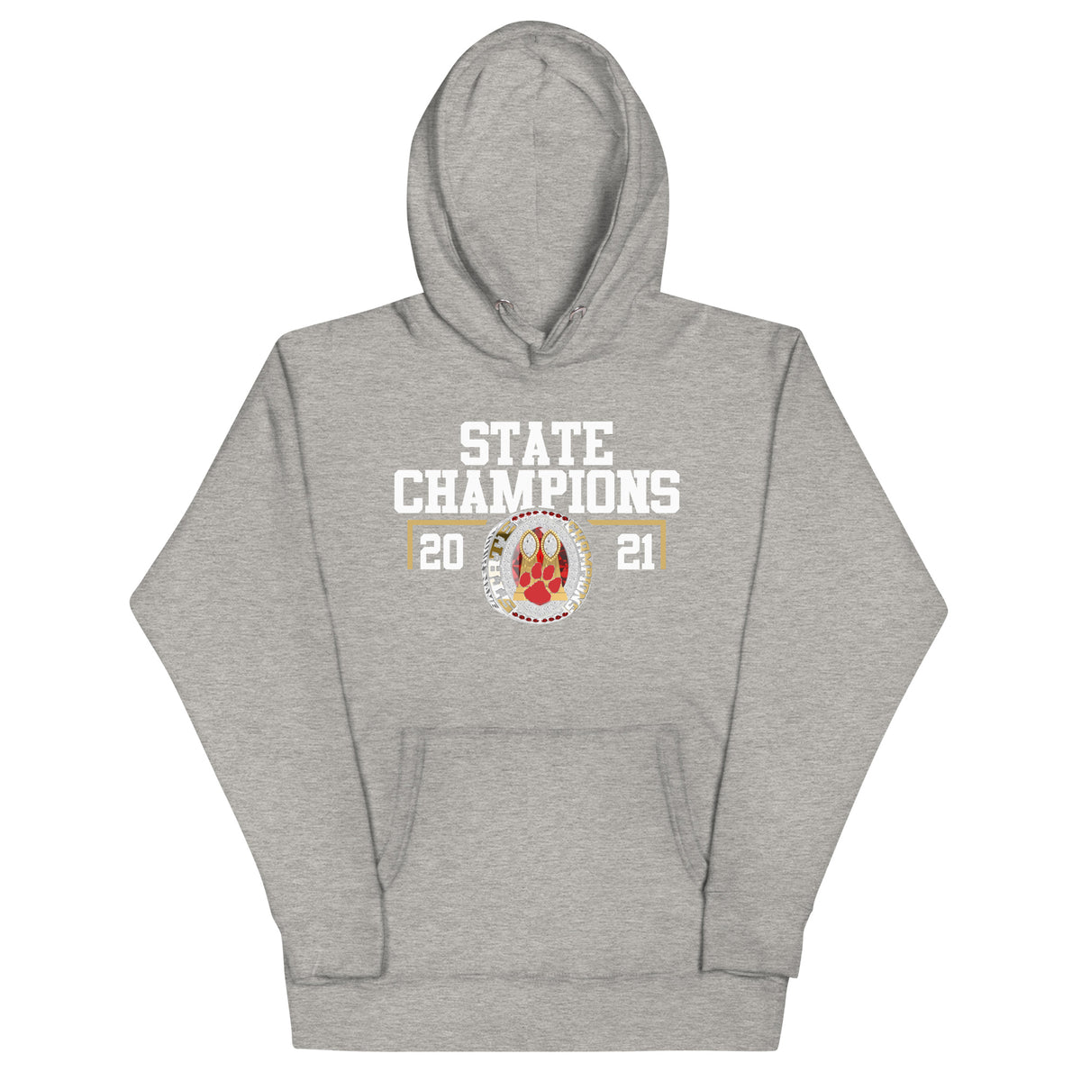 Beechwood High School 2021 State Championship Ring Unisex Hoodie