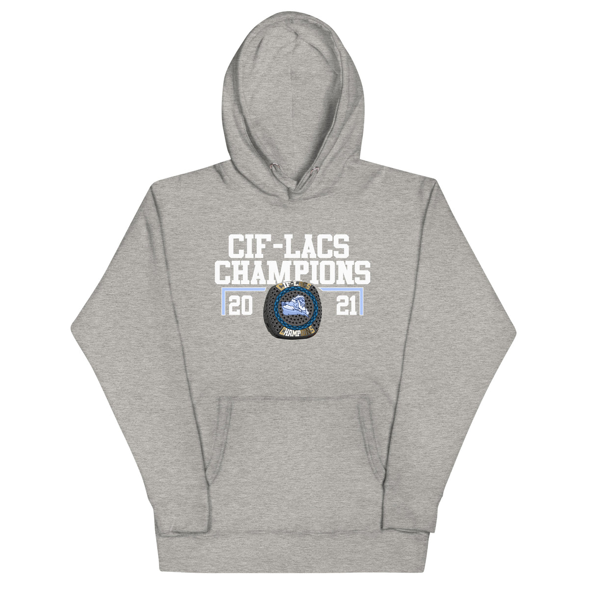 Alliance Marc &amp; Eva Stern Math and Science School 2021 CIF-LACS Championship Ring Unisex Hoodie