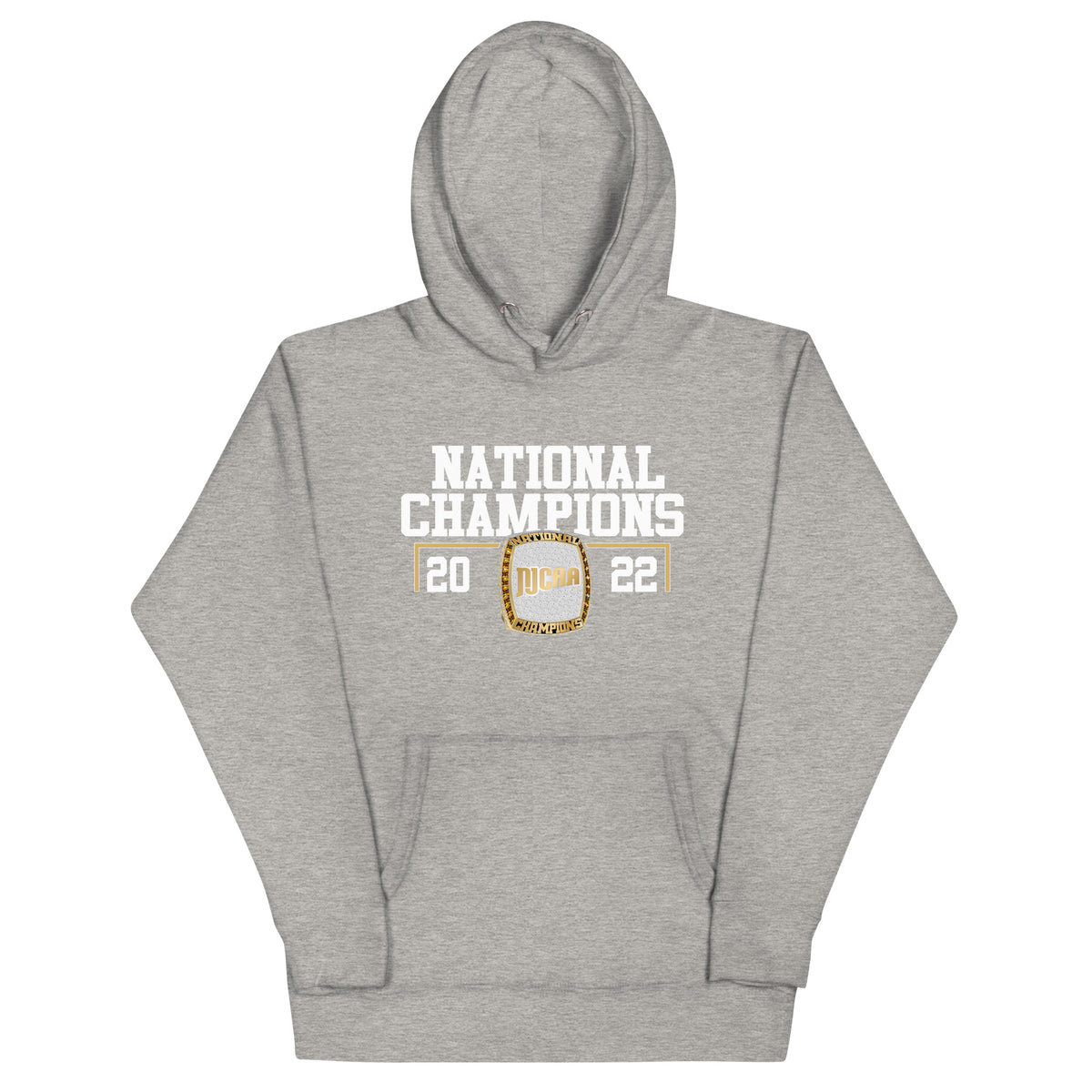 NJCAA Men’s Basketball 2022 National Championship Ring Unisex Hoodie