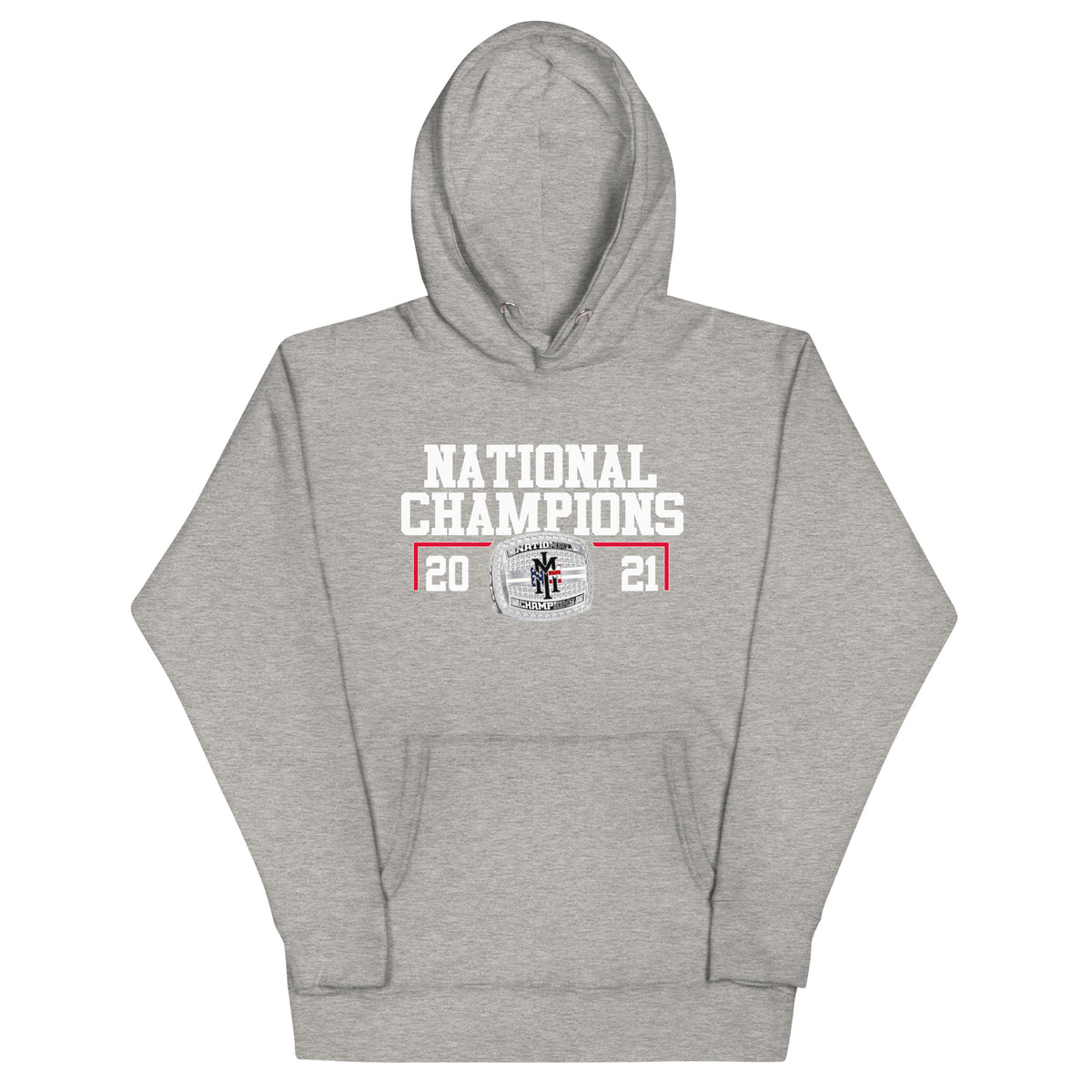 NMMI Football 2021 National Championship Ring Unisex Hoodie
